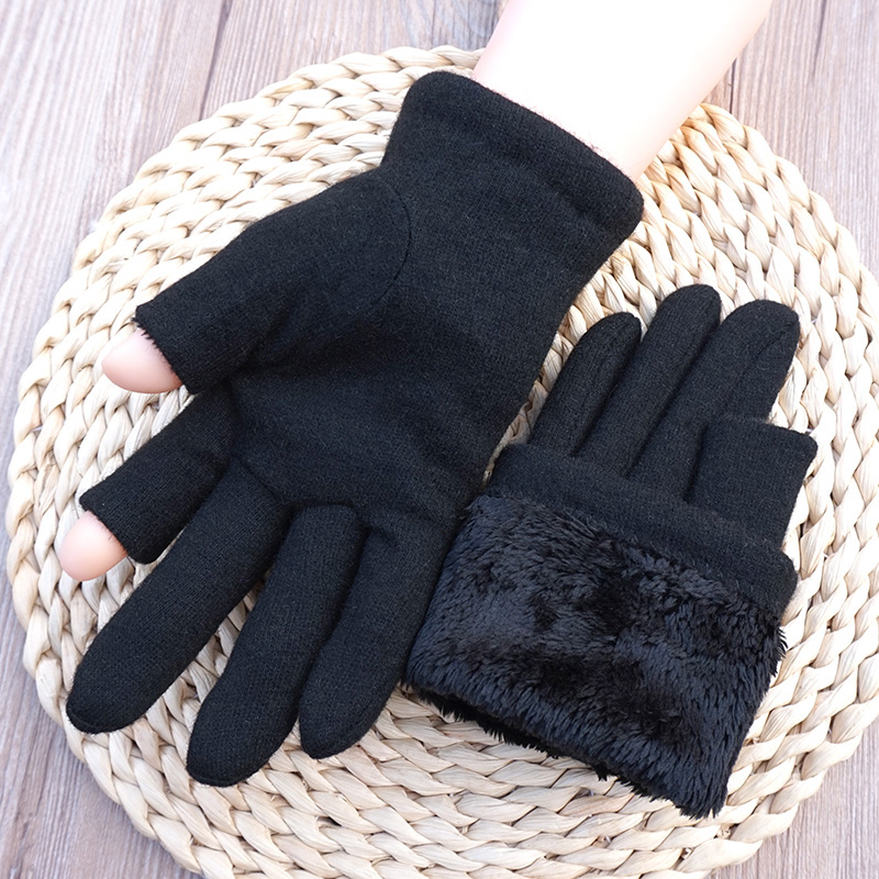 克拉斯卡秋冬男女羊毛情侣款手套