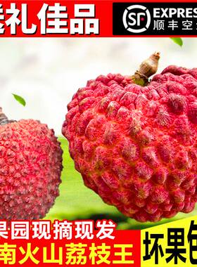 海南荔枝王大超大新鲜当季5斤装现摘现发顺丰空运3斤包邮5月现货