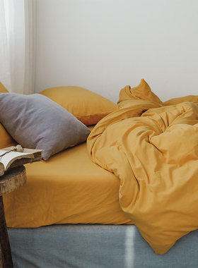 A类全棉针织棉纯色床笠100棉床罩1宿舍天竺棉可裸睡超柔亲肤床笠