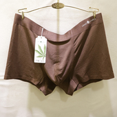 平角内裤 CRAIG MARKUS丝麻本染净色无痕凹凸型囊袋透气男士 CM5241