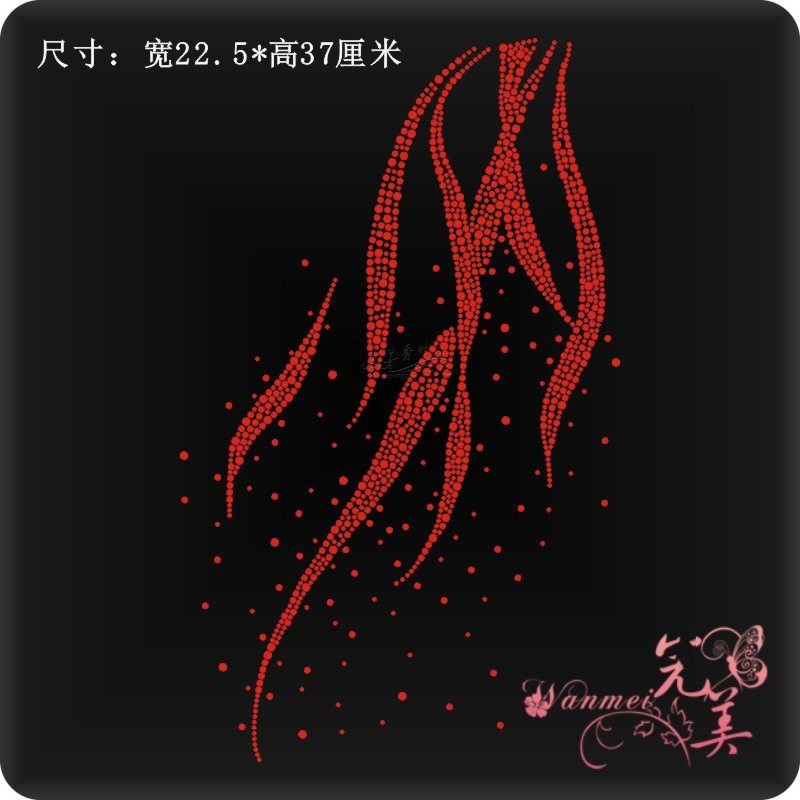 烫钻烫图烫钻图案贴水钻辅料烫画图片