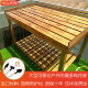 单层双层多肉花架室内带灯架围栏肉肉花架户外防腐木花架定制花架