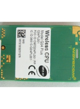 QQ4PL001模块 Q24PLUS 001工业模块 货靓价优无线通讯模块