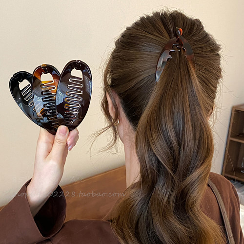 香蕉夹女马尾夹抓夹竖夹扭扭夹