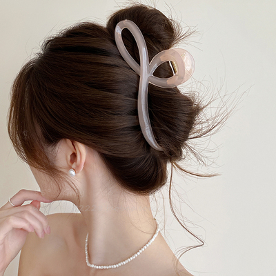 简约百搭大号线条发夹