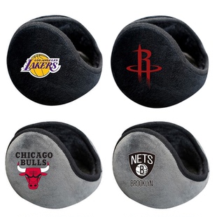 NBA马刺火箭队篮网湖人队雄鹿队快船掘金队耳罩保暖耳套冬天耳包