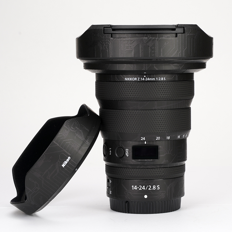 尼康z14-24f2.8s镜头迷彩磨砂3M