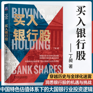 买入银行股 丁昶著 中国特色估值 沈逸 大国博弈 银行股 文明 资本与投资 9787111727613 机工社