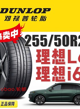理想L6i6轮胎邓禄普255/50R20