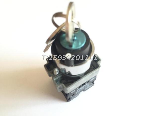 【正品】施耐德XB2BG25C两位钥匙选择开关ZB2BG2C+ZB2BZ105C