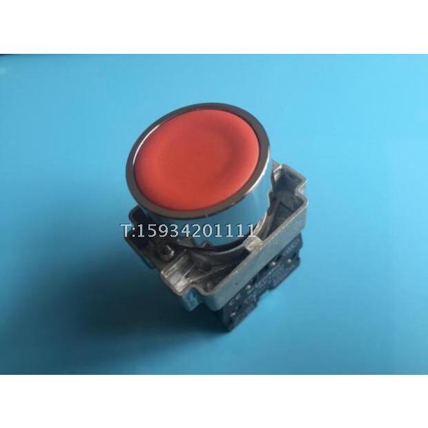 平头按钮XB2BA42C (ZB2BA4C+ZB2BZ102C)红色1常闭触点