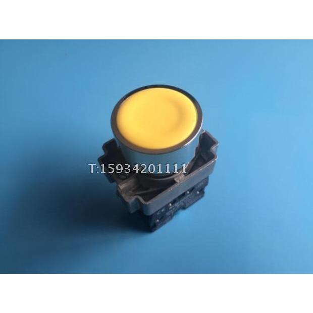 平头按钮 XB2BA51C(ZB2BA5C+ZB2BZ101C) 黄色一常开触点