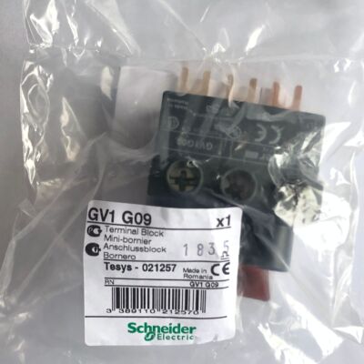 电动机断路器 线端子GV1G09 GV1-G09顶部连接端子GV2配套附件