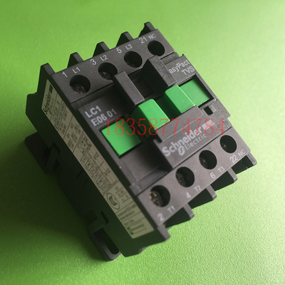 接触器LC1E0601M5N LC1-E0601M5N AC220V交流接触器三开一闭