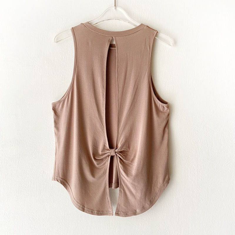 2023夏季新款垂滑棉布瑜伽美背无袖宽松背心健身跑步运动透气上衣,运动服/休闲服装,运动背心,淘宝优惠券,粉丝福利购,淘宝优惠卷