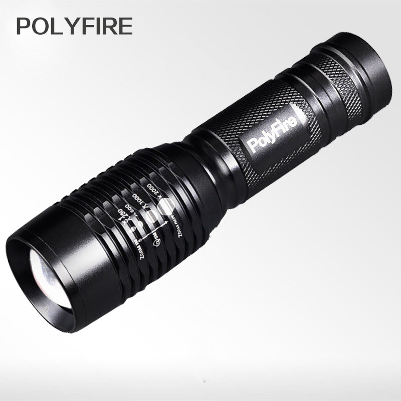 PLOYFIRE/备美强光手电筒充电T6LED远射迷你变焦调焦户外装备