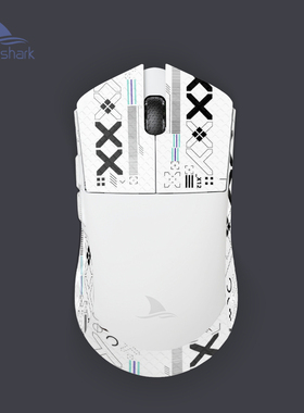 Darmoshark达摩鲨适用于M3鼠标N3炫酷游戏办公鼠标用防滑贴鼠标贴