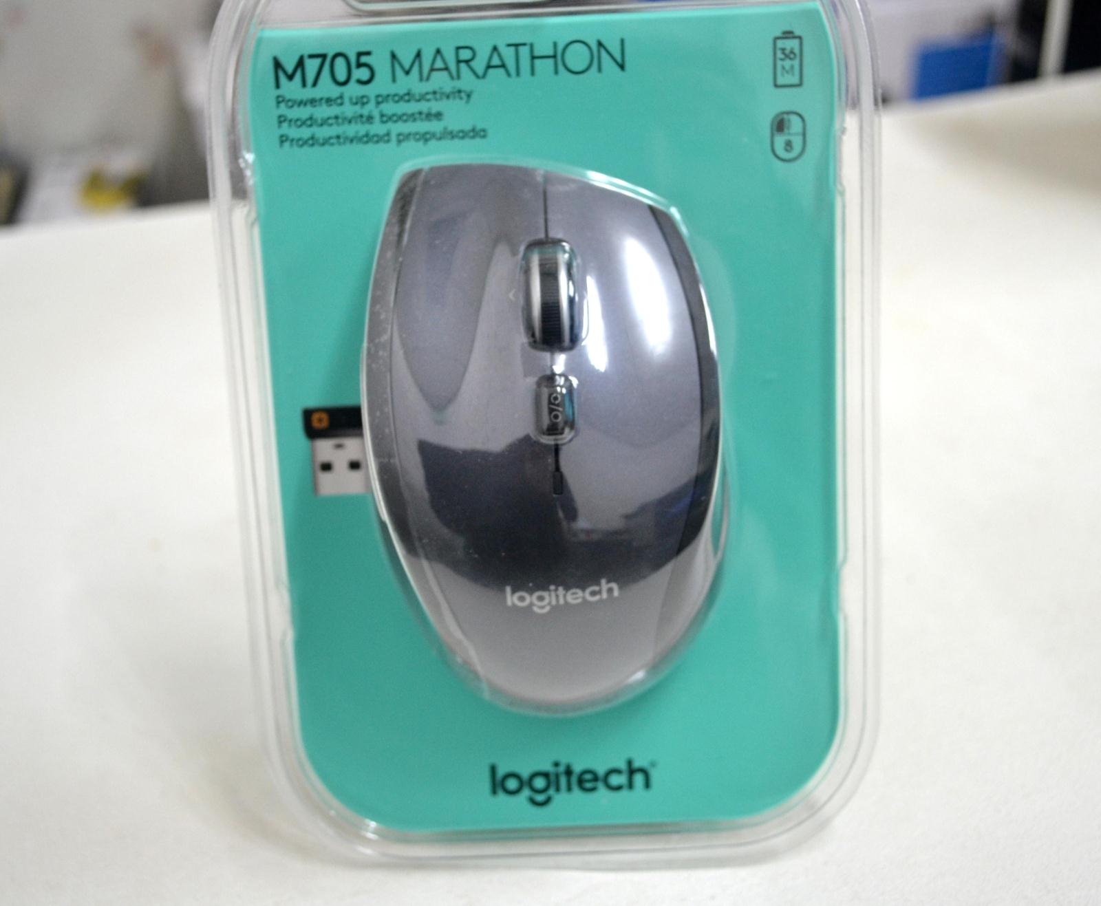 罗技m705激光无线鼠标电脑USB