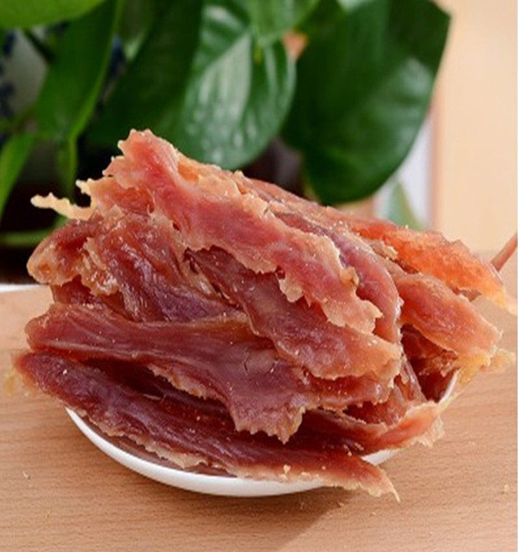 鸭肉干宠物狗狗零食鸭胸肉鲜嫩美味水晶软肉条肉干整支400g满包邮