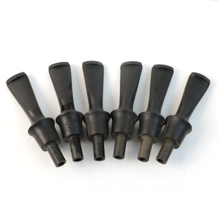 意大利进口硫化橡胶预制烟嘴 喇叭口 扁口已开 榫头未加工 #481