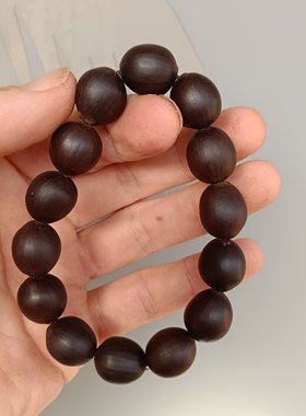 野生铁莲子手串素珠佛珠铁莲子