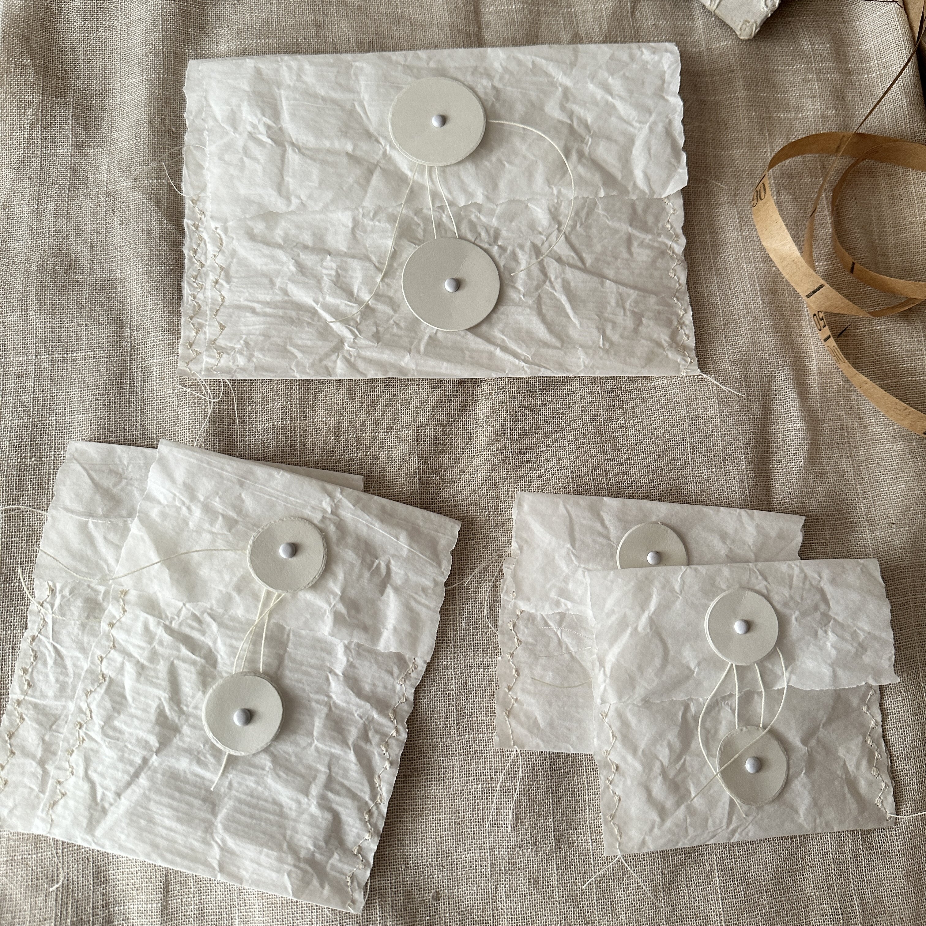 复古纸质手帐素材手工小口袋个性包装信封创意包装