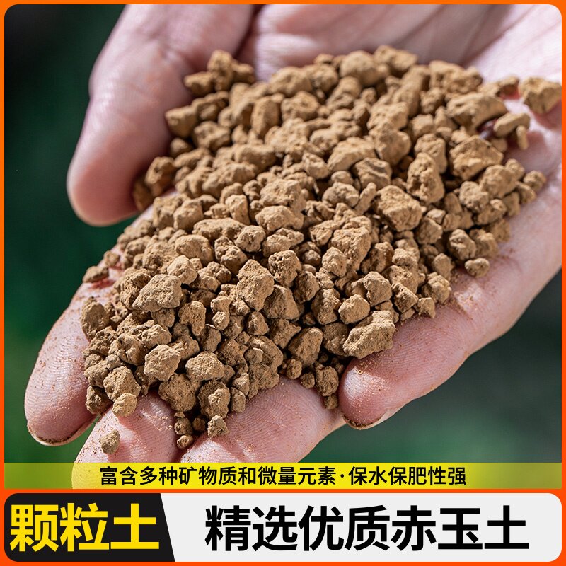 赤玉土进口颗粒多肉植物花土硬质赤玉耐粉化多肉土铺面土基质介质