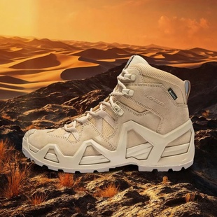 圆头 山型打野 户外鞋 LOWA 宽版 MK2 徒步鞋 沙色 ZEPHYR