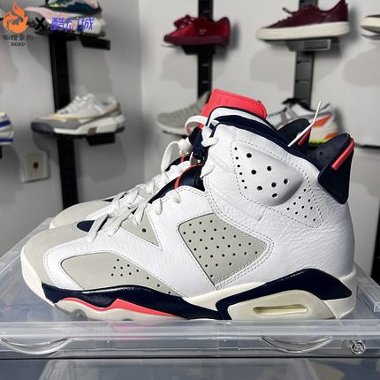 Air Jordan 6 Tinker AJ6 手稿 白蓝红外线 休闲篮球鞋384664-104