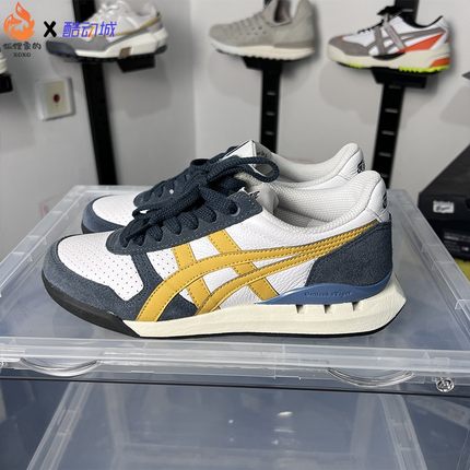 Onitsuka Tiger鬼塚虎 Ultimate 81 EX蓝防滑耐磨男女低帮休闲鞋