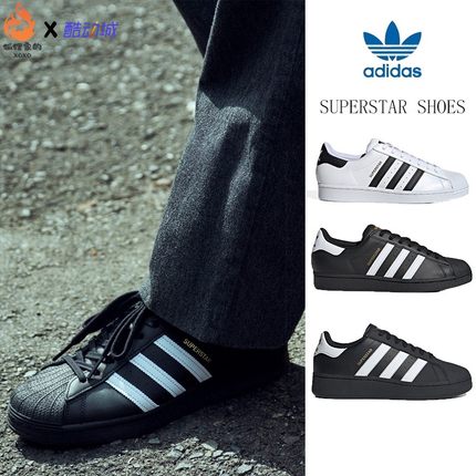 Adidas/阿迪达斯三叶草Superstar黑白标贝壳头男女休闲板鞋EG4959