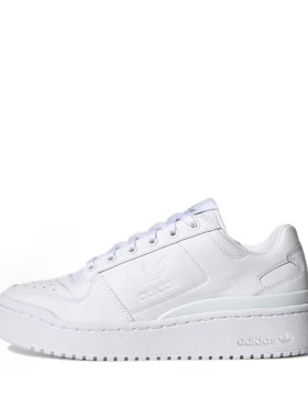 adidas皮革耐磨女款