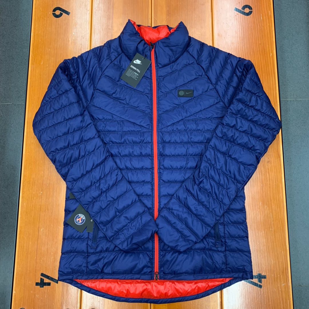 耐克男子新款简约保暖运动羽绒服