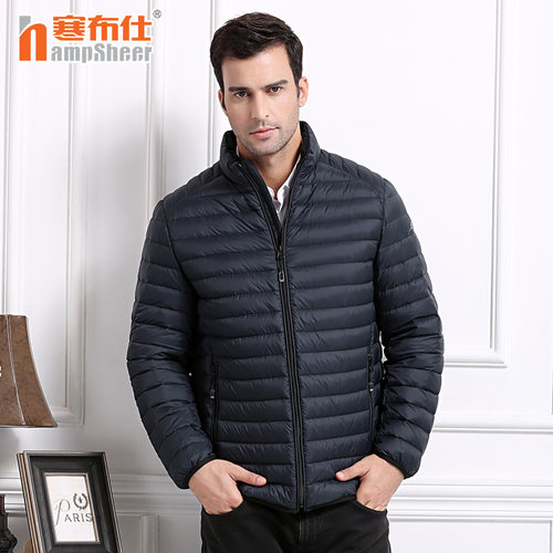 寒布仕男士羽绒服多色大码爸爸装
