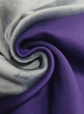 秋冬校服布料保暖布加厚加绒