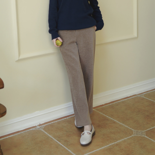 前世今生复古温婉简约大方直筒长裤 疏林风轻 229 22QDK