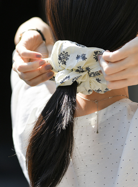 25CXS-006【乱花浅草】前世今生温婉文艺古朴自然头花方巾发圈