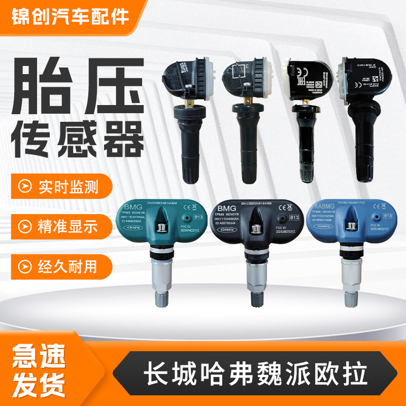 适用长城哈弗H6H2SH4F5F7魏派VV5VV7坦克300欧拉炮内置胎压传感器