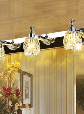 镜前灯卫生间镜柜灯北欧简约现代欧式梳妆灯创意厕所浴室壁灯镜灯