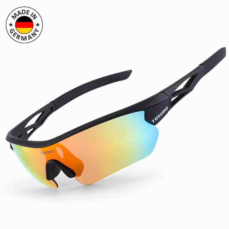 德国骑行眼镜偏光变色近视男自行车护目镜户外运动专业跑步装备