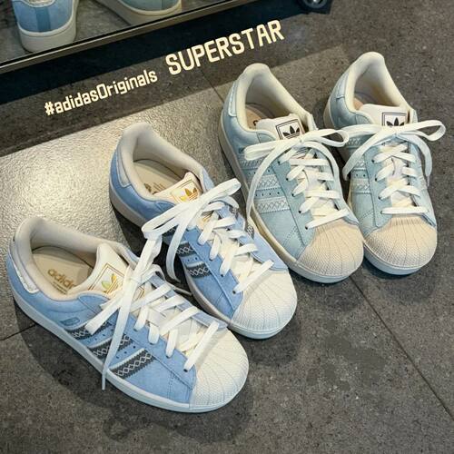 Adidas三叶草夏季男女SUPERSTAR II运动贝壳头板鞋LC0469 LC0468