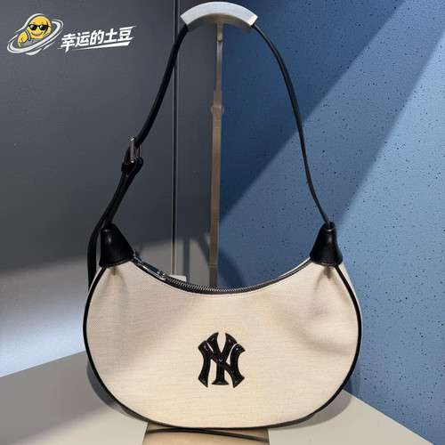MLB 26春款 女子NY休闲时尚腋下包手拎单肩斜挎包3ABQB016N