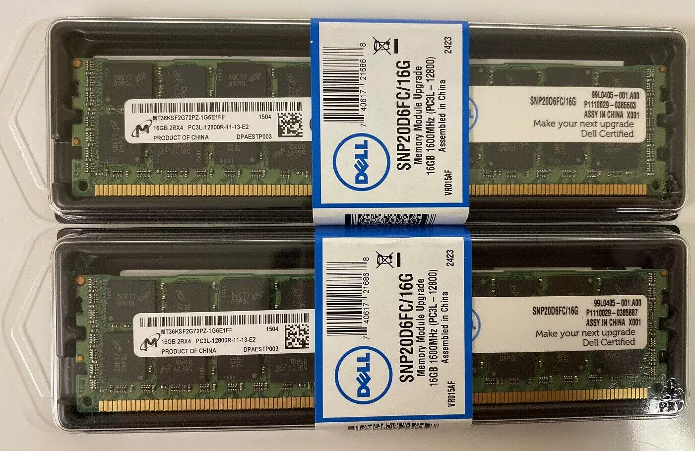 Память сервера Dell R710 R620 R720 R720XD 16 ГБ 16GB DDR3 1600 ECC
