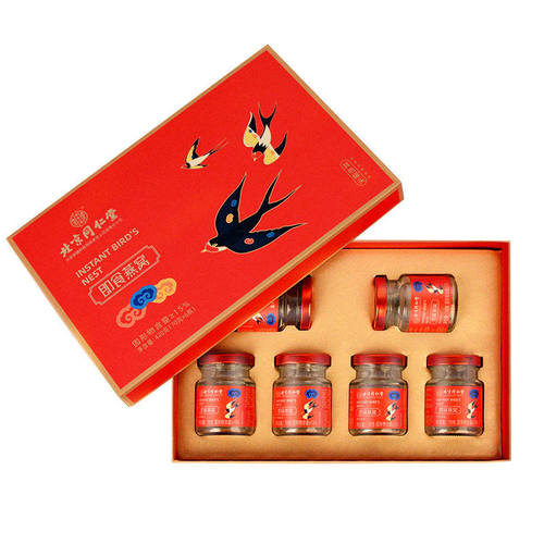 燕窝即食礼盒装北京同仁堂