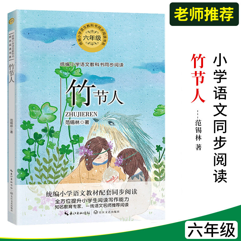 竹节人 范锡林著 小学语文教科书同步阅读书系 人教版6六年级配套课外