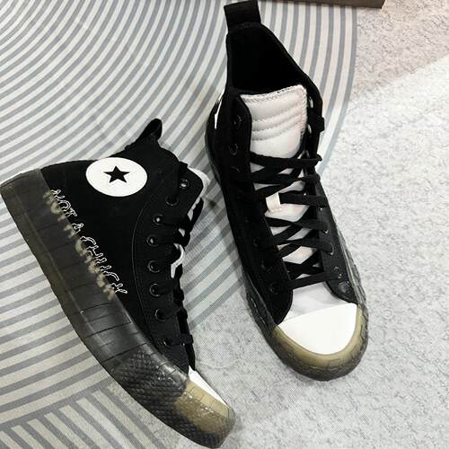 匡威CX果冻透明底帆布鞋