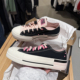 带拼色厚底增高低帮帆布鞋 芭比黑粉双鞋 A09540C CONVERSE匡威 正品