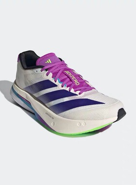 阿迪达斯25冬女子ADIZERO BOSTON 13缓震竞训玻纤柱跑鞋JS4953