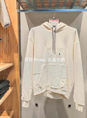 正品匡威 断码特价 男款灯芯绒拼接撞色加绒套头卫衣10023517-A01