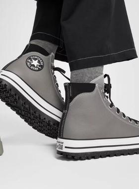 正品Converse匡威 男女秋冬高帮皮革加绒皮质鞋A05575C A04480C